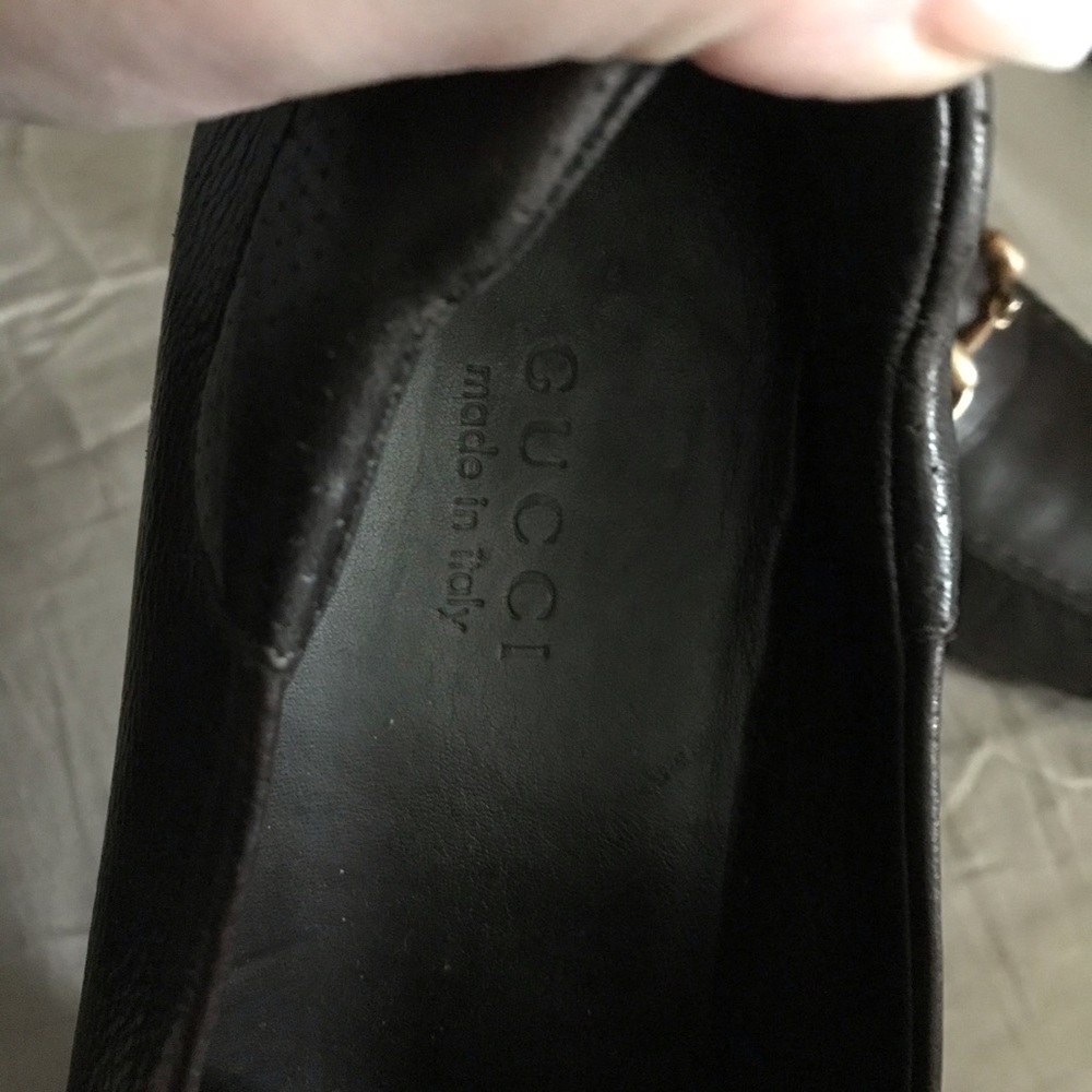 GUCCI Men’s Brown Leather Shoes - Picture 5 of 8